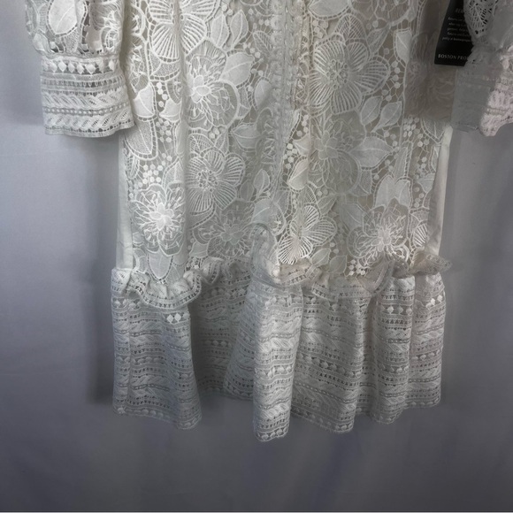 NEW Boston Proper Dress Coquette Cottage
Floral Romantic Lolita Lace White XL - Picture 4 of 16